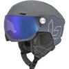 Bollé Vizier Skihelm V- Ryft Pure Grey Matte -Ski Verkoopwinkel 11 0 bolle vizier skihelm v ryft pure grey matte bh180004
