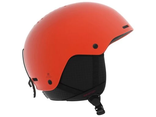 Salomon Skihelm Brigade Orange Pop