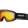 Sinner Unisex Skibril Batawa Otg Matte Black Red Mirror -Ski Verkoopwinkel 45 0 sinner unisex skibril batawa otg matte black red mirror sigo 178 10 58