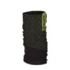 Sinner Fleece Bandana Leaves Geo Black/green