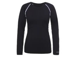 Icepeak Dames Thermoshirt Bamba Lange Mouw Zwart