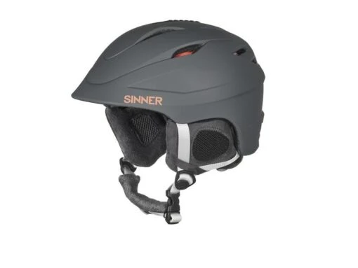 Sinner Dames Skihelm Gallix II Matte Dark Grey