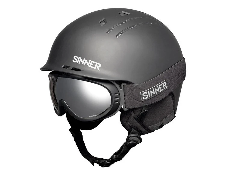 Sinner Heren Skihelm Gallix II Matte Black 4 Sinner Heren Skihelm Gallix II Matte Black - Afbeelding 2